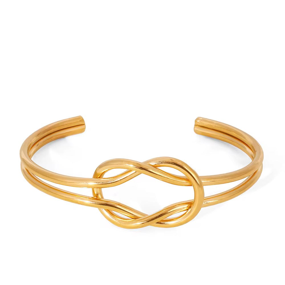 Golden Knot Cuff