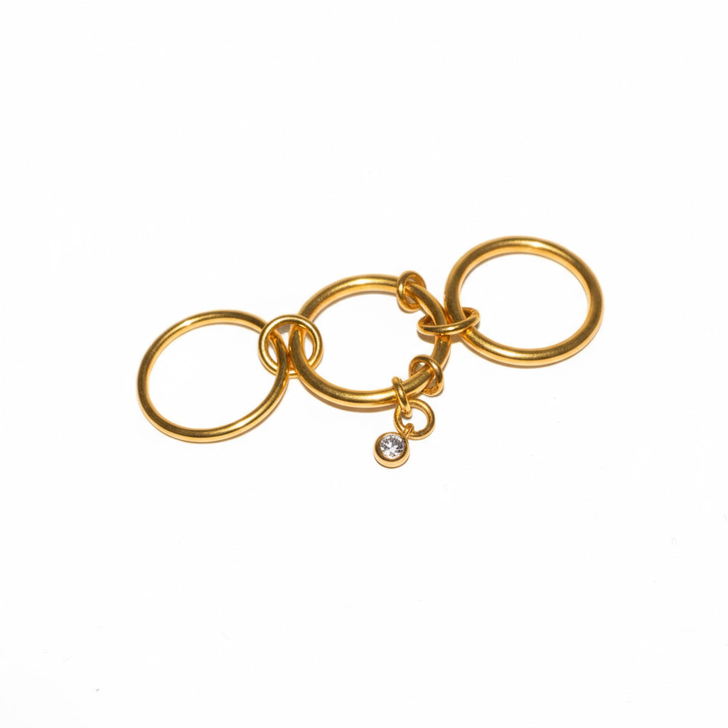 Charm Loop Ring