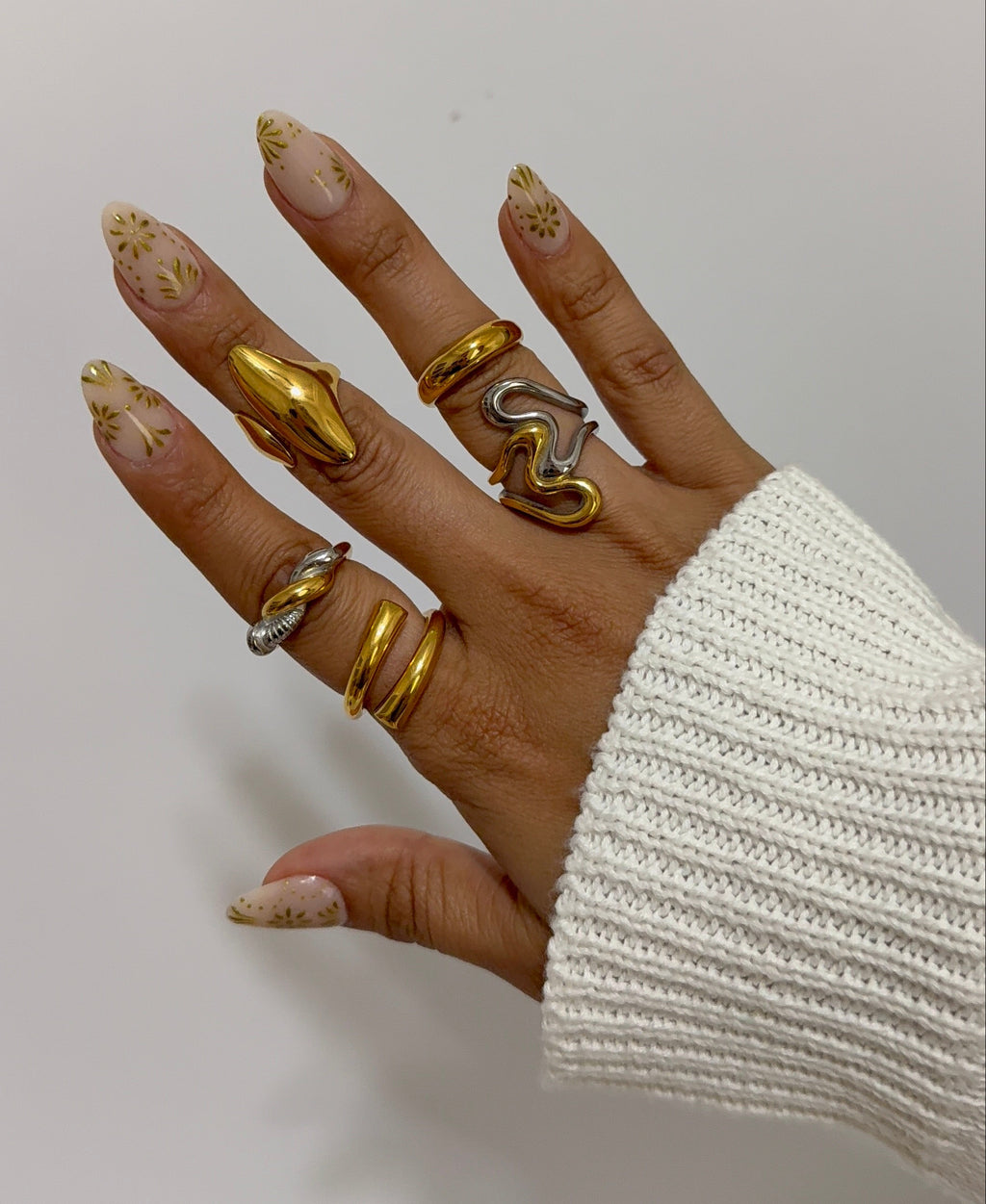 Twisted Nail Ring
