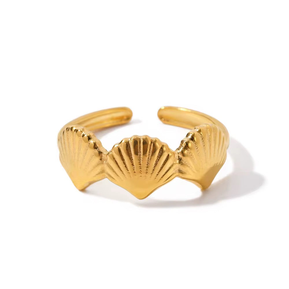 Seashell Ring Set